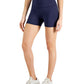 ID Ideology Women's 4 Compression Biker Shorts Blue Size X-Large