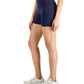 ID Ideology Women's 4 Compression Biker Shorts Blue Size X-Large