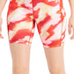 ID Ideology Women's Twist Bike Shorts Red Size X-Small