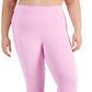 ID Ideology Women's Cropped Leggings Pink Size 3X