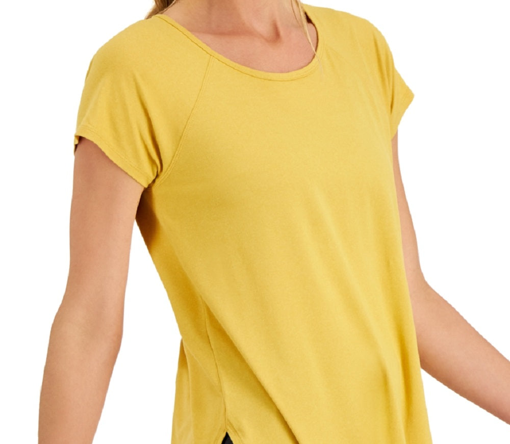 ID Ideology Women's Essentials Sweat Set T-Shirt Yellow