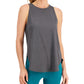 ID Ideology Women's Essentials Sweat Set Tank Top Gray