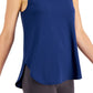 ID Ideology Women's Essentials Sweat Set Tank Top Blue Size X-Small