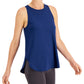 ID Ideology Women's Essentials Sweat Set Tank Top Blue Size X-Small