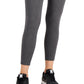 ID Ideology Women's Essentials Sweat Set 7/8 Length Leggings Gray Size Medium