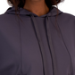 ID Ideology Women's Relaxed Solid Techy Hoodie Grey Size X-Small