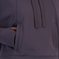 ID Ideology Women's Relaxed Solid Techy Hoodie Grey Size X-Small
