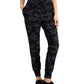 ID Ideology Women's Relaxed Camo Print Joggers Black Size X-Small