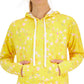 ID Ideology Women's Relaxed Pansy Techy Hoodie Yellow Size Small