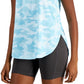 ID Ideology Women's Essentials Sweat Set Camo Tank Top Blue