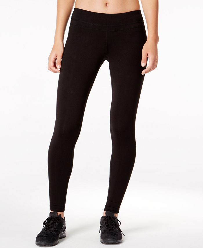 ID Ideology Women's Leggings Black Size Petite Large