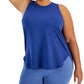 ID Ideology Women's Sweat Set Tank Blue Size 1X