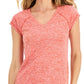 ID Ideology Women's Essentials Rapidry T-Shirt Red Size 2X