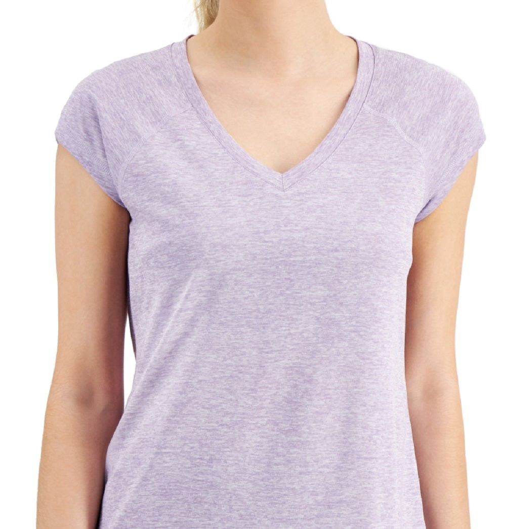 ID Ideology Women's Essentials Rapidry T-Shirt Purple Size 3X