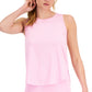ID Ideology Women's Birdseye Mesh Tank Top Pink