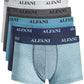Alfani Men's 5 Pk Solid & Stripe Trunks Blue Size Small
