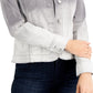 Charter Club Women's Ombre Jean Jacket Gray Size Petite Large