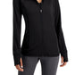 ID Ideology Women's Essentials Performance Zip Jacket Black Size X-Small