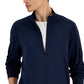 ID Ideology Men's Regular Fit Moisture Wicking Knit Jacket Blue Size XXX-Large