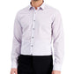 Alfani Men's Slim Fit Houndstooth Dress Shirt Blue
