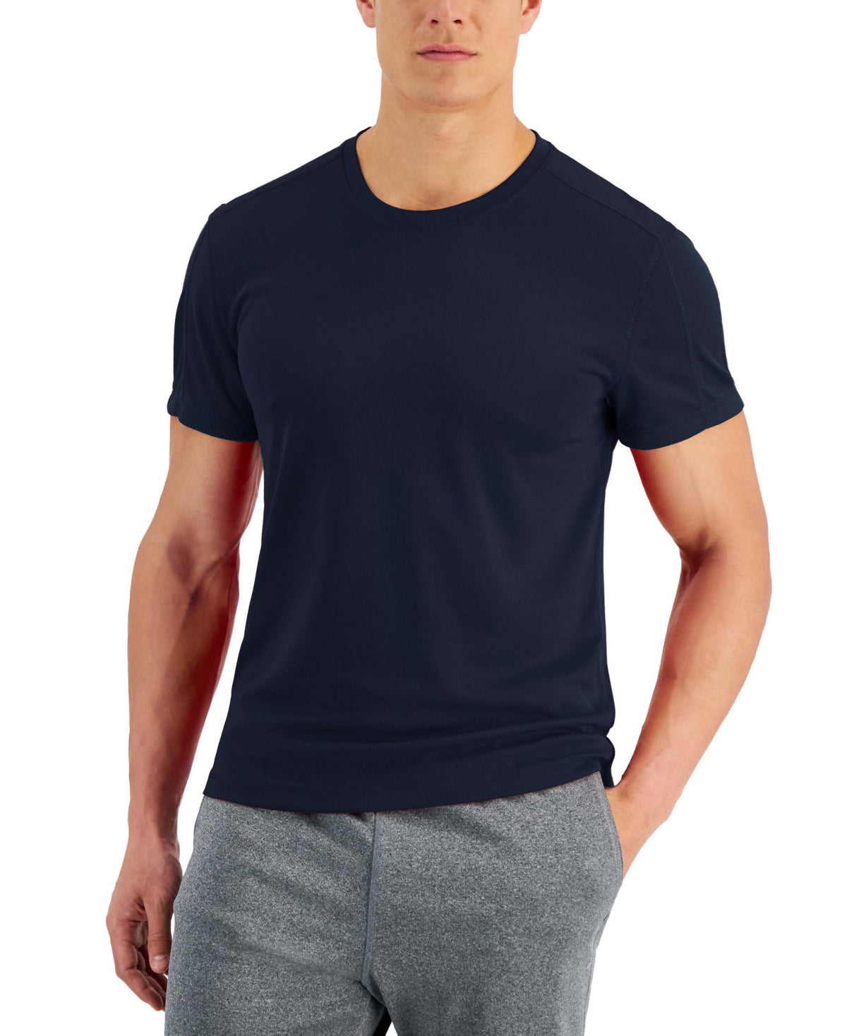 ID Ideology Men's Birdseye Training T-Shirt Blue Size M