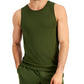 ID Ideology Men's Birdseye Training Tank Green Size X-Large