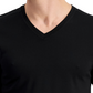 ID Ideology Men's Birdseye Mesh V Neck T-Shirt Black Size XXL