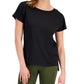 ID Ideology Women's Lightweight Techy T-Shirt Black Size X-Large