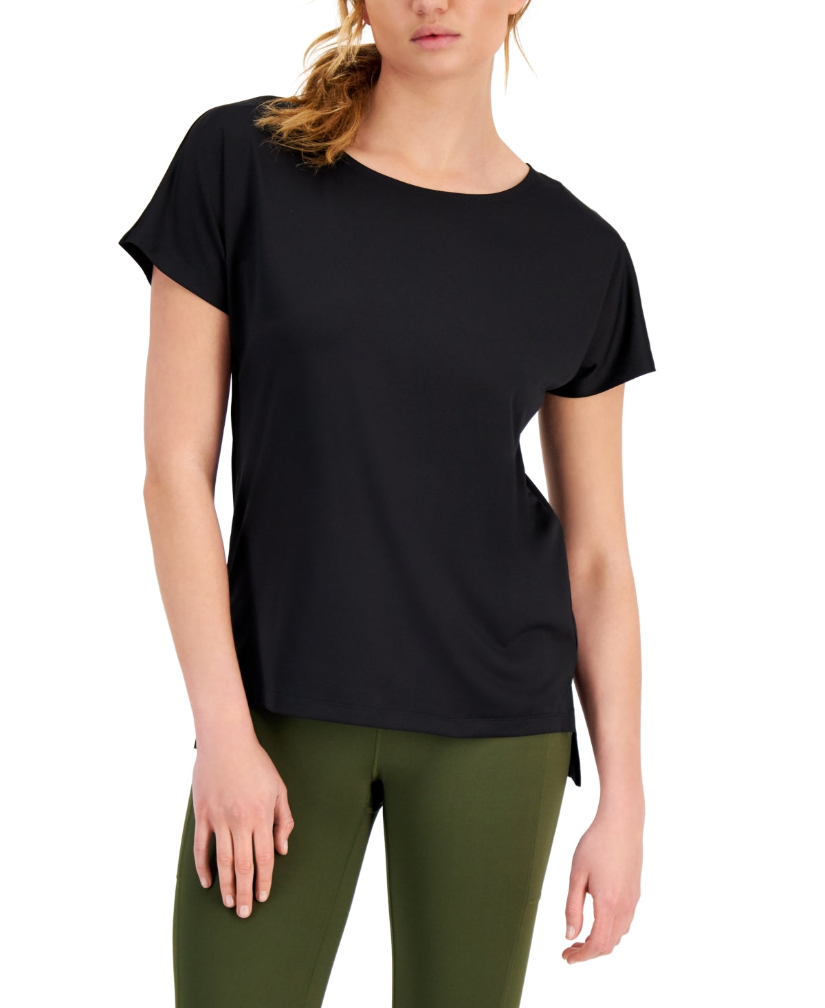 ID Ideology Women's Lightweight Techy T-Shirt Black Size X-Large
