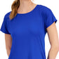 ID Ideology Women's Lightweight Techy T Shirt Blue