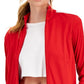 ID Ideology Women's Zip Striped Sleeve Track Jacket Red