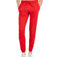 ID Ideology Women's Tricot Colorblocked Joggers Red Size Small