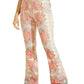 GUESS Women's Edith Pants Pink Size Medium