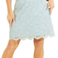 GUESS Women's Christel Lace Bodycon Dress Blue Size X-Large