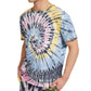 GUESS Men's Lemon Mist Tie Dye T-Shirt Blue Size XX-Large