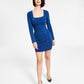 GUESS Women's SeaSheath Denim Dress Blue Size Large