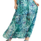 GUESS Women's Chrissy Maxi Dress Blue Size Small