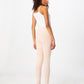 GUESS Women's Essential Sacha Ribbed Sweater Leggings Pink Size Medium