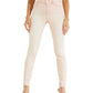 GUESS Women's 1981 Striped Skinny Jeans Pink Size 30X29