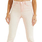 GUESS Women's 1981 Striped Skinny Jeans Pink Size 30X29