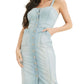 GUESS Women's Puma Denim Dress Blue Size Small