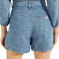 GUESS Women's Nenita Denim Shorts Blue Size 27