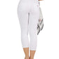 GUESS Women's 1981 Capri Jeans White Size 28