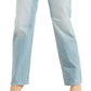 GUESS Women's Hollywood High Rise Straight Leg Jeans Blue Size 28X30