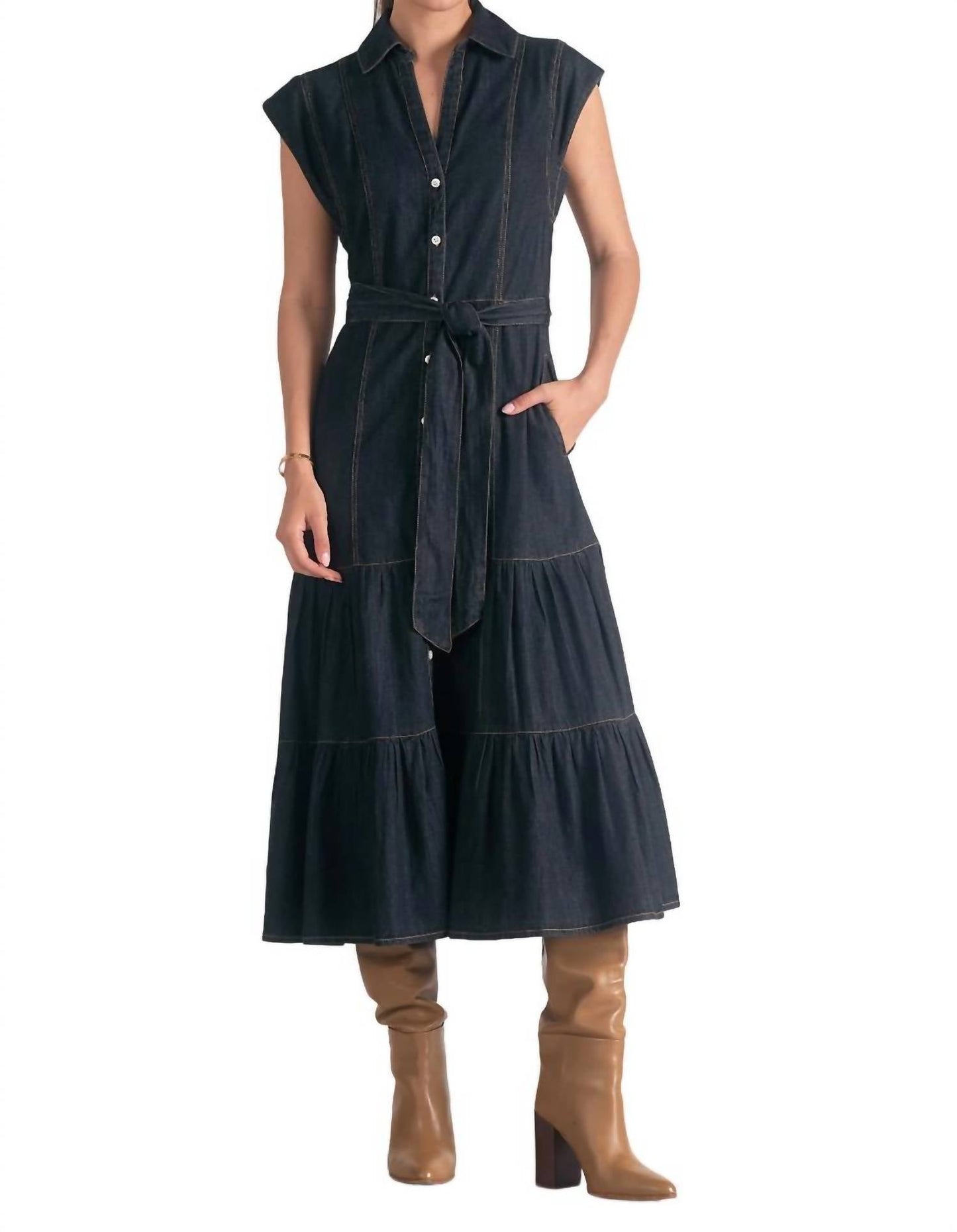 Elan - Daria Midi Dress