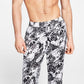 INC International Concepts Men's Printed Satin Pajama Pants Black Size X-Large