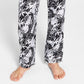 INC International Concepts Men's Printed Satin Pajama Pants Black Size X-Large
