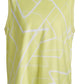 ID Ideology Big Girl's Geo Print Tank Top Green Size Medium
