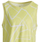 ID Ideology Big Girl's Geo Print Tank Top Green Size Medium