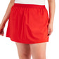 ID Ideology Women's Woven Skort Red Size 1X